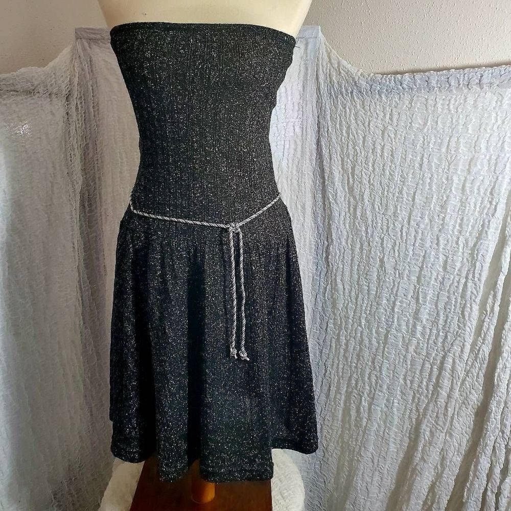 Free People Strapless Cabled Wool Dress Size Small